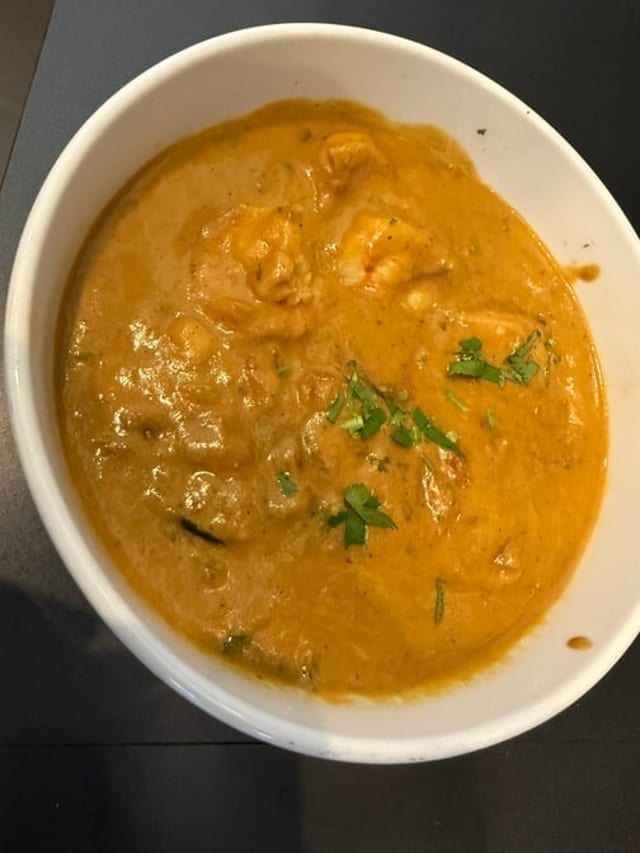 Shrimp Coconut Korma.