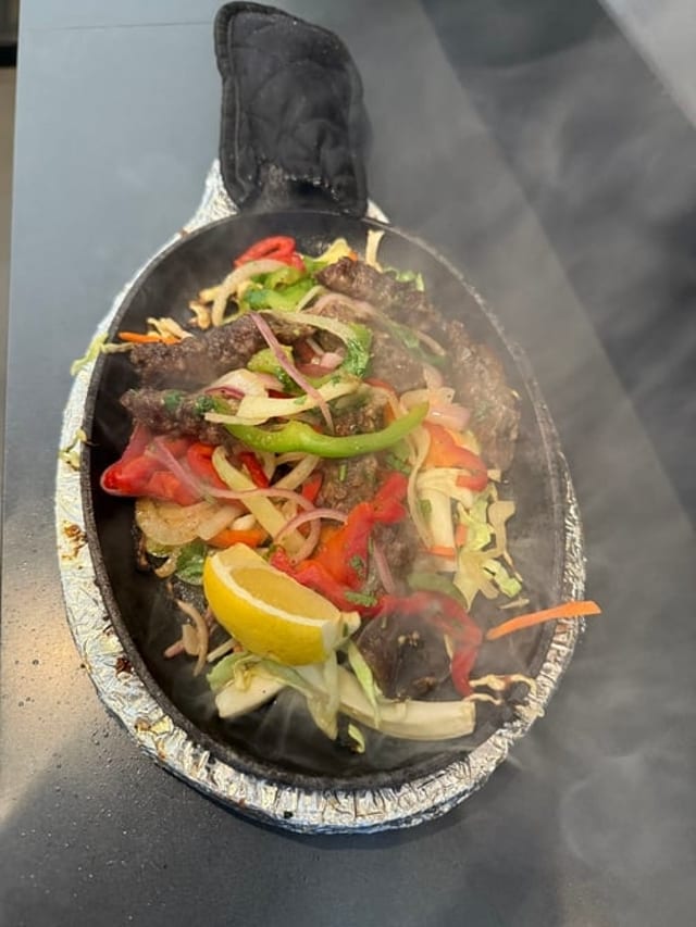 Lamb Shish Kabab.