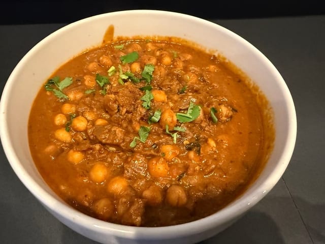 Chana Masala.