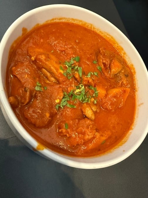 Chicken Vindaloo.