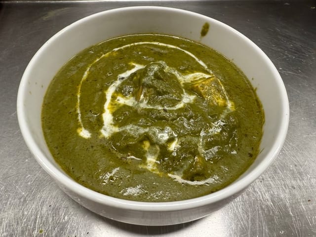 Paneer Saag.