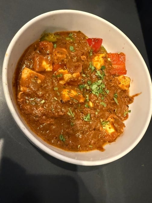Kadai Paneer.