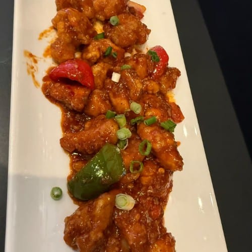 Chicken Manchurian.
