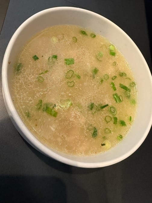 Clear Chicken Soup.