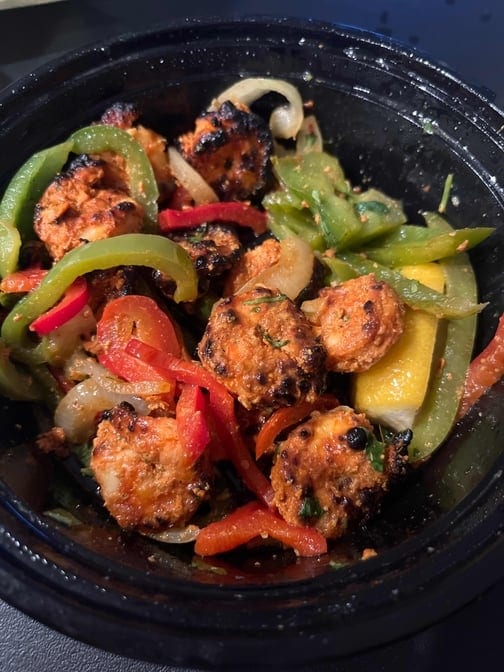 Tandoori Shrimp.