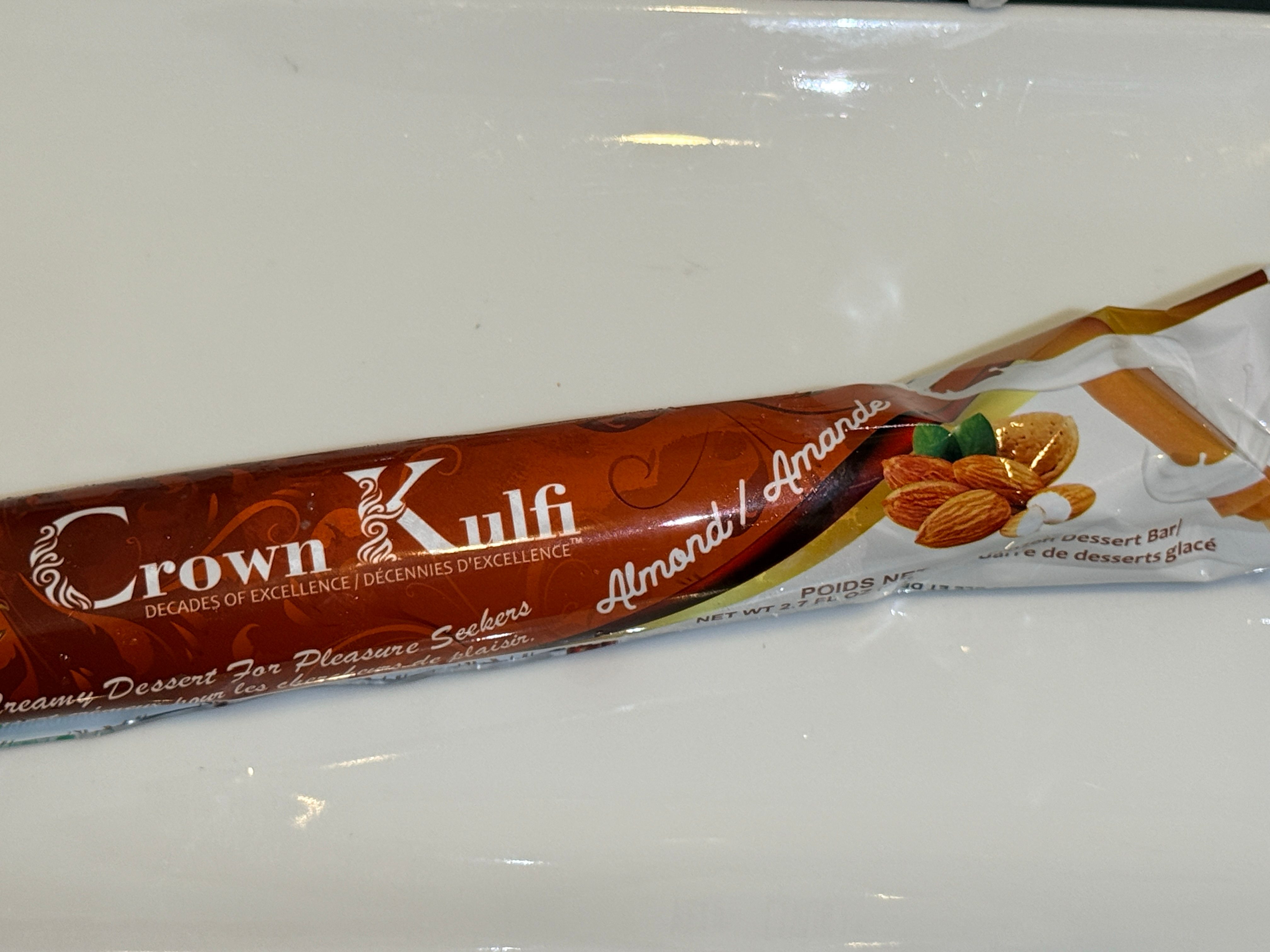Kulfi Icecream Almond.