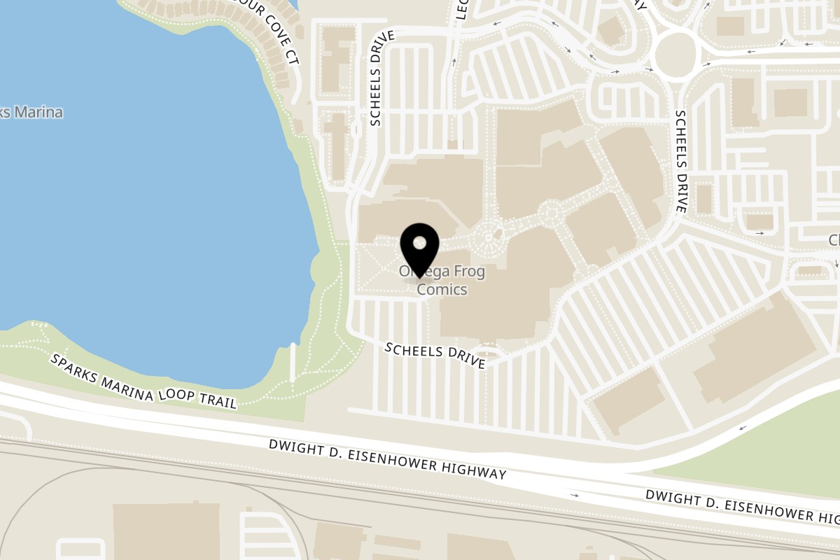 Map showing the location of 7-Spices Indian Restaurant on 1180 Scheels Drive suite b 115 in Sparks